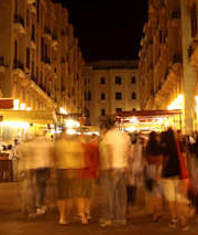 Beirut 24 hour guide - image - downtown street at night override